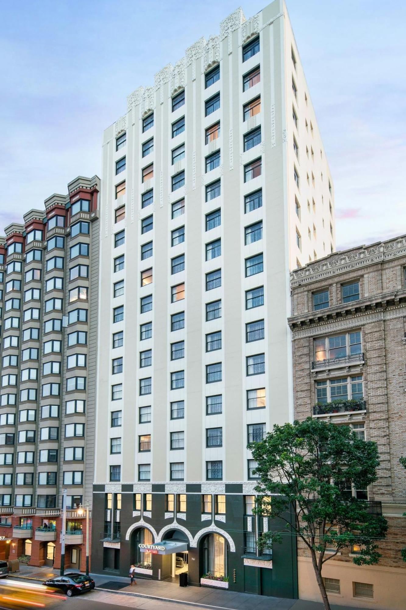 Отель Courtyard By Marriott San Francisco Union Square Экстерьер фото