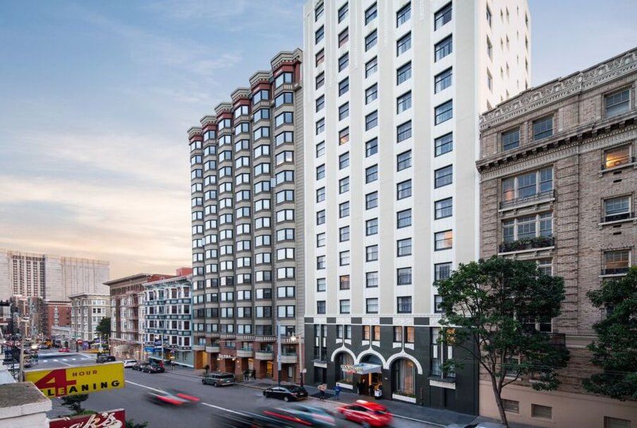 Отель Courtyard By Marriott San Francisco Union Square Экстерьер фото